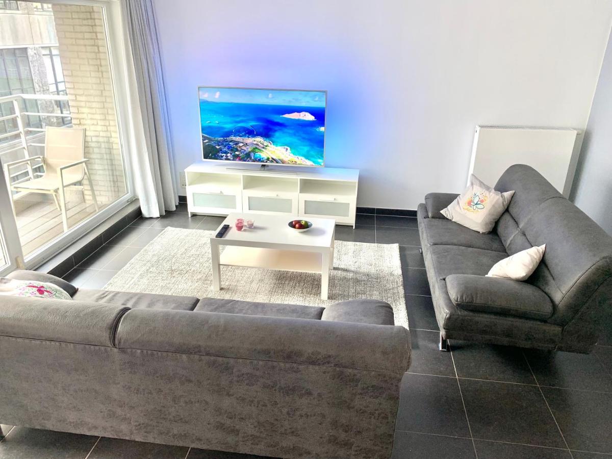 Vakantieappartement Emiel Centrum Oostende Met Garage 외부 사진